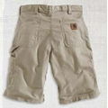 Men's Canvas Work Short w/ Utility Band -10" Inseam